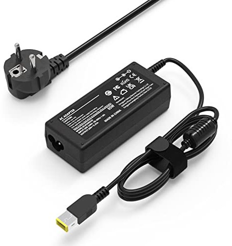 Hafiuege 65 W, 20 V, 3,25 Caricatore per laptop da, Caricabatterie per Lenovo Thinkpad T440, E570, T460, T470, X250, T450, G710, Yoga 11, Ideapad Flex 2, 3, 14, 15, AC Lenovo Notebook Alimentatore