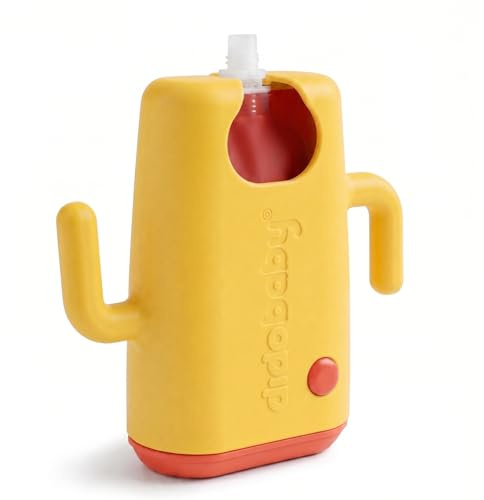 Didobaby Soporte Anti-Derrames para Bolsitas Reutilizables y Briks de Zumo | Evita Manchas y Derrames | Compatible con las Bolsitas Didobaby y la Mayoría de Pouches