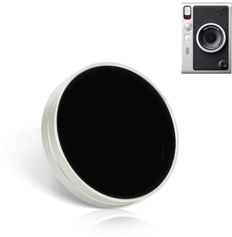 Lens Cover, Foam Cushioning Camera Protective Lens Cap for Instax Mini EVO, Waterproof Camera Lens Aluminum Alloy Cover