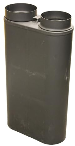 Nachheizkasten Hörtnagl Stahl | rund (Höhe 75cm, Ø Anschluss-Eingang 180mm)
