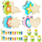 30PCS Formine per Sandwich Bambini, Formine per Biscotti e Verdure, Taglierina per Sandwiches e Sigillante, Tagliabiscotti Sandwich in Acciaio Inossidabile per Festa Decorazioni