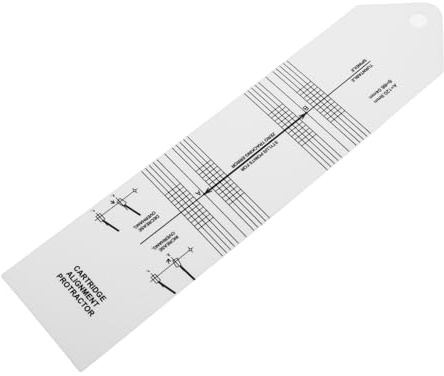 BESTonZON Schallplatten-ausrichtungswinkelmesser Plattenspieler-kalibrierwerkzeug Nadellehre Für Tonabnehmer Schallplatten-einstellwerkzeug Phonographen-ausrichtungswerkzeug