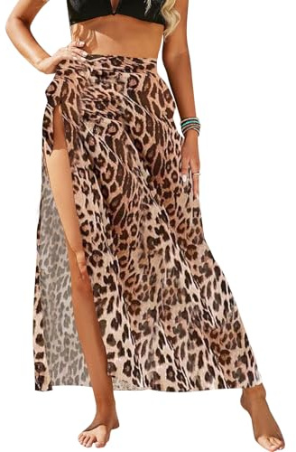 TYXHXTF Gonna da Spiaggia Sarong Donna Pareo Mare Donna Bikini Coprire Multiuso Beach Wrap Copricostume da Bagno