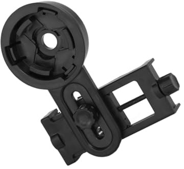 UTHCLO Phone Mount Holder 26.4-46.4mm, Compatible with 55-98mm Width for Smartphone Camera Adapter Labour-saving Plastic Binoculars and Spotting Scope Fits Most Smartphones