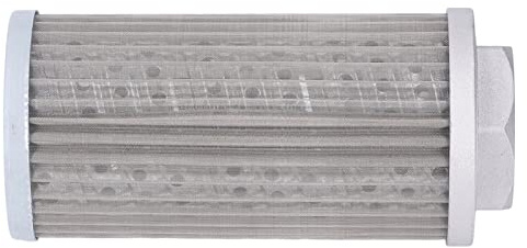 Qudinip Elemento Filtrante de Aceite, Filtro de Succión Hidráulico de Acero Inoxidable con Filtración Precisa para Aceite de Motor, Generadores Automotrices, Maquinaria de Ingeniería