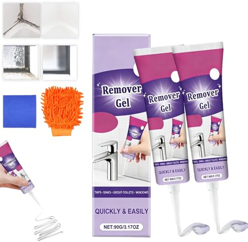 Fugen Clean The Good Find, 2026 Nouveau Fugen Clean, Gel dissolvant - Détartrant douche puissant, contre les taches, brillant, sans frottement, sans effort, for des joints de carrelage impeccables(B)