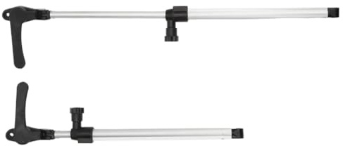 Varilla de soporte para ventana de RV, telescópica de aluminio de 310-435mm, Compatible con caravana, remolque, 2 uds.