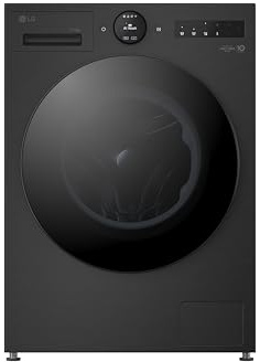 LG VX70 Series AI Direct Drive™ F4X7011TBB 11kg WiFi Connected Washing Machine with 1400 rpm - Matte Black - A Rated