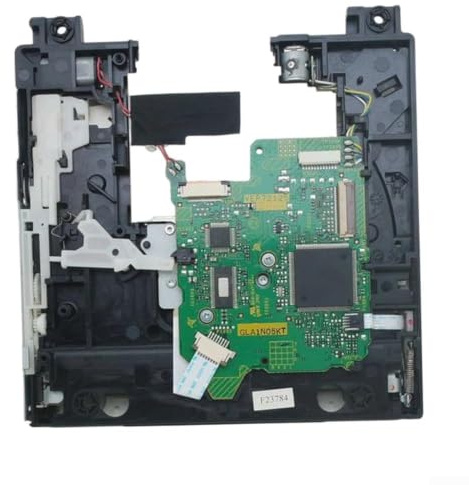 Unidad de disco óptico D4 para consolas Wii, lector de CD y DVD con un solo chipset Ic, construcción de plástico negro, compatible con Nintendo para reparación de sistema de juegos Wii