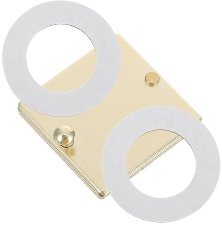 NAMOARLY Metal Door Viewer Peephole Privacy Cover Lightweight Copper Replacement for Hotel Door and Apartment with Golden Finish for Privacy Protection