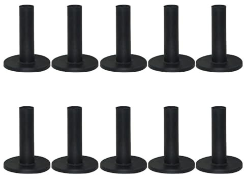 DONGKER Gummi Golf Tees, 10 Stück 58/68/85 mm Gummi Driving Range Tees, Golf Zubehör, ideal zum Abschlagen von Golf Matten