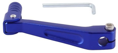 GOOFIT Blau Hebel Schalthebel Gear Aluminiumlegierung Schalthebel Pedal Folding Air-Cooled Water-Cooled Ersatz für 250 Huayang Series T2 T4 Motorbike ATV Dirt PitBike