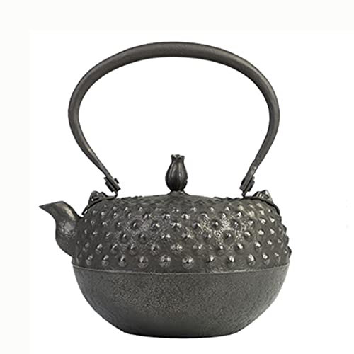 Teiera Bollitore, Teiera in Ghisa, Bollitore for il Tè, Teiera Giapponese in Ghisa con Infusore in Acciaio Inox, Bollitore in Ghisa, Teiera in Ferro Rivestita con Interno