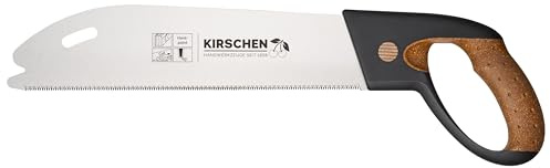 Kirschen Zimmermannssäge mit Korkgriff (Sägeblattlänge 300 mm, Länge x Breite 475 x 135 mm, 14 Zähne pro Zoll, Holzsäge, Handsäge) 4400300