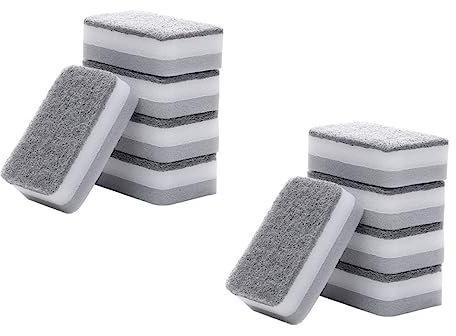 Baluue 30piezas Esponjas De Limpieza De Cocina De Esponjas De Fregado De Alta Absorción para Lavado De y Utensilios Eficientes Cocina