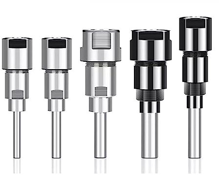 1PC Fräser Verlängerung Stange 6mm 1/4'' 8mm 12mm Schaft Collet Gravur Maschine Verlängerung Router Bit werkzeug Halter(6mm)