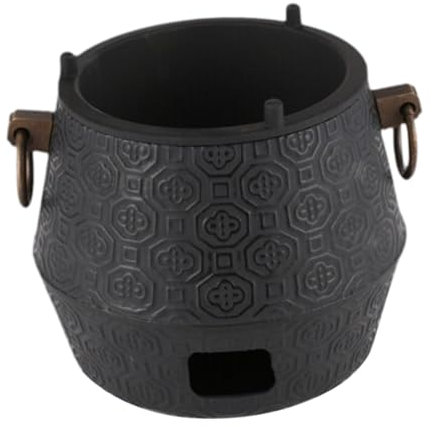 YWJLQH Estufa de Té, Calentador de Tetera de Hierro Fundido, Calentador de Tetera para Picnic, Oficina, Interior