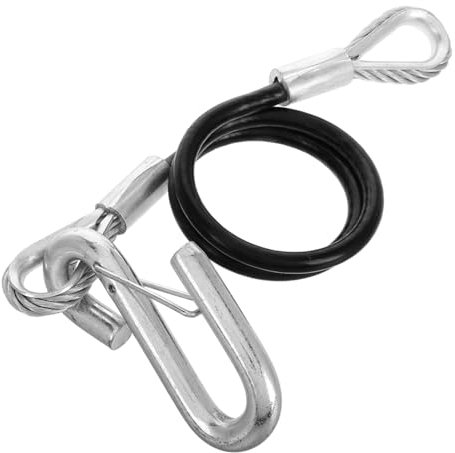 SOLUSTRE Cables De Seguridad para Remolque De Cables De Tiro Automático con Gancho para Camiones SUV ATV y Tractores Construcción para Alta Durabilidad