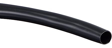QUARKZMAN Tubi in PVC Nero, 1/2(12mm) ID 10ft Guaine per Cavi Elettrici Guaina Flessibile Protettiva di Cavo per Protezione di Fili e Cavi