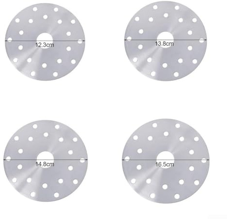 Induktions-Wandlerplatte aus Edelstahl für Kochgeschirr zur Verwendung auf magnetischen Induktionsherden (14,8 cm)