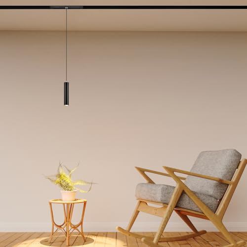SCON 7W LED Spotlights Lamp Head, 24V Magnetic Downlight Light Heads with 3000K Warm-White Light, Easy Install & Adjustable Recessed/Ceiling/Pendant Tracks in Kitchen, Office, Shop