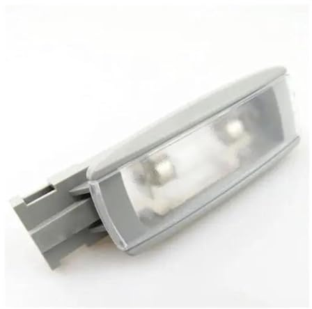 CFUNMNVBVZ Lampada Lettura Interni Auto Per VW Per Golf 2006-2013 Per JETTA 2005-2013 1KD947109A Aletta Parasole Interna Cupola Luce Di Lettura Tetto Auto(Gray)