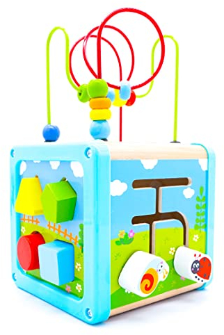 RB&G Motorikwürfel 5 in 1 / viele Spielmöglichkeiten