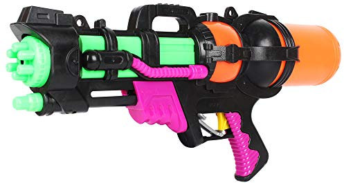 FeiWen Water Gun for Kids Children's Cartoon Super Squirt Guns Water Water Squirt Toy Kids Adults Multicolor Squirt Gun Summer Toy (large 18.9in)