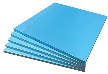 Insulation Board Xps Foam Underfloor Heating Thermal Acoustic Soundproofing Underlay fire Resistant Panels 10mm Thick 600x600 mm .32m2 per Board Packs 10-20 (20)