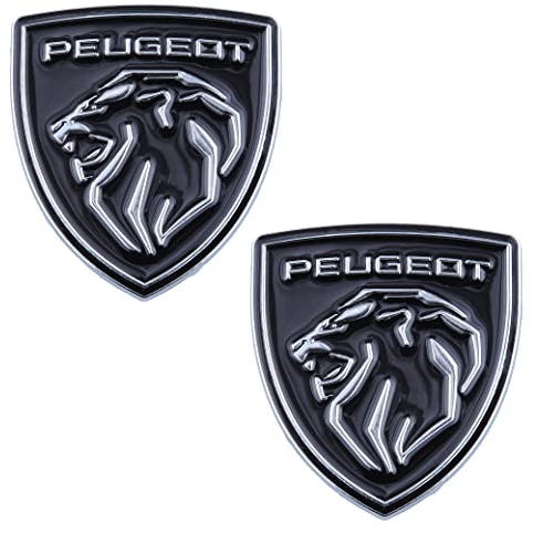 Autocollant tête de loup pour le bouclier de voiture (noir argenté)