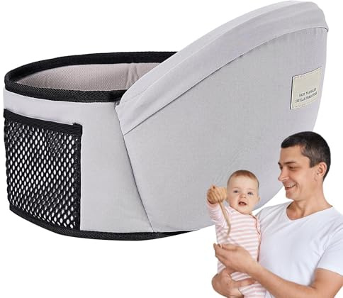 Bärsele, höftsäte för amning | justerbar bärsele bekväm höftsits | mjuk och halkfri höfthållare, ergonomisk bärsele för pojkar flickor