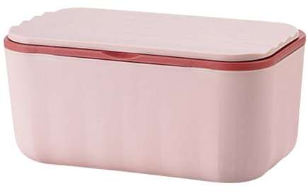 Porta Toallitas,Organizador De Papel para Baño - Caja Sellable Antipolvo para Guardar en Casa, Viajes o Baño con Organización para Pañales y Cosmética