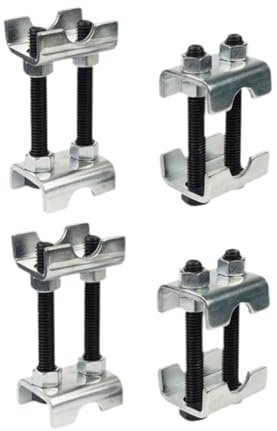 Milageto Mini compressore per molle elicoidali Mini compressore per molle elicoidali che allarga o comprime i distanziatori a spirale, 4 Pezzi