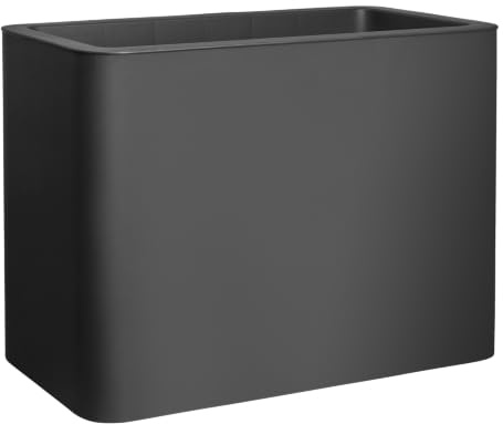 FLORUS Jive Terrasse Hoch 80cm Übertopf - Anthrazit | L 78 x B 39 x H 60.2 cm | für den Außenbereich