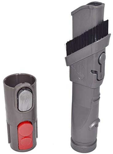 Dyson Cordless Vacuum Cleaner Slim Combination Dusting Brush and Crevice Tool Nozzle Fits SV10, SV11, V10, V6, V7 and V8 By Ufixt