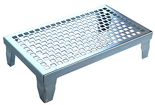 Karl Dahm Rejilla de metal de repuesto de 35 x 20 x 10 cm para lavadoras de azulejos, rejilla metálica para cubos de azulejos de 25 l, mantiene limpia el agua de limpieza, 10425