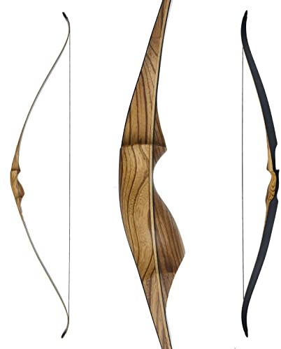DRAKE ARCHERY Elite Streak - 62 Zoll - 20-50 lbs - One Piece Recurvebogen (50 lbs, Rechtshand)