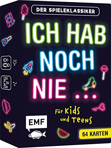 Kartenspiel: Ich hab noch nie ... – für Kids und Teens: Der Spieleklassiker mit über 60 Karten für Mädchen und Jungs von 10–14 Jahren