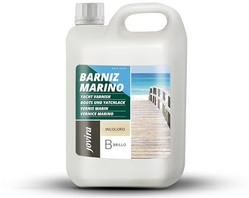 JOVIRA PINTURAS Vernice marina a base d'acqua. Resistenza speciale in ambienti marini. (2 Lilitri, Lucido)