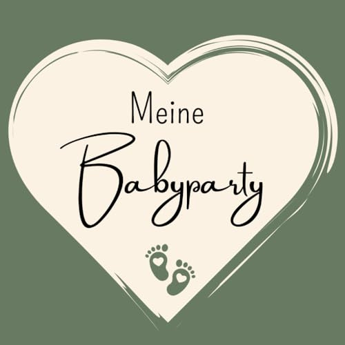 Gästebuch Babyparty Erinnerungsbuch für Baby Party oder Babyshower: blanko 80 Seiten 21cm x 21cm (quadratisch)