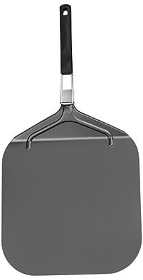 WATIIFUFU 1 Pc Spatola per Pizza Buccia da Forno Pala della Pizza Paletta per Pizza Pieghevole Pala Alza Torte Pala per Girare La Pizza Pala da Forno Pala per Pizza Plastica Black