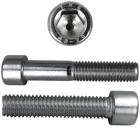 RYSUPPLY Zylinderschrauben aus Edelstahl | M6 x 18 | Maschinenschrauben | 10 Stück | In diversen Größen und Mengen erhältlich