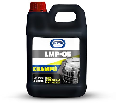 ACRYON Limpiador - Champu para Carroceria de Coches, Motos, Vehículos. Elimina la suciedad sin dañar la pintura y superficie. (2 Litros)