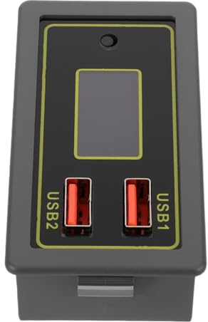 Car Battery Voltage Display Tester for 12v 24v Dual Voltage