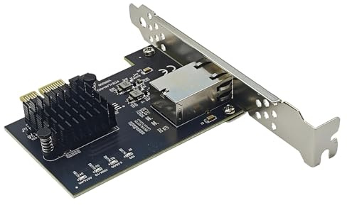 lazyfun 10 Gbps PCIE4.0 1 scheda di rete Gigabit 82574 chip RJ45 porta 10000 Mbit/s adattatore elettrico per desktop PC Gaming Ethernet