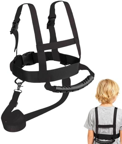 Imbracatura Da Sci Per Bambini | Guinzaglio Addestramento Regolabile Sicuro Con Trazione Snowboard | Guinzaglio Da Sci Con Insegnamento E Cintura Di Sicurezza | Per Famiglia, Principianti E Bambini