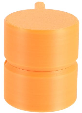 SOLUSTRE Molde Redondo para Cake Pops de Plástico Naranja Reutilizable