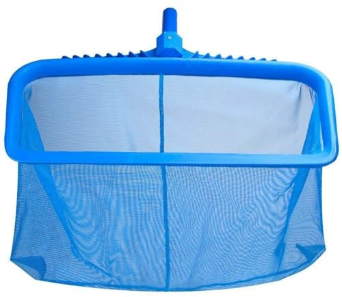 jardiboutique - Epuisette de Fond de Grand capacité pour Votre Piscine - Luxe - Couleur Bleu