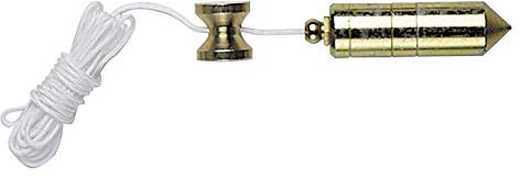 Medid MD/100700M Plomadas construidas en hierro calibrado con diávolo magnético zincado, 700 gr