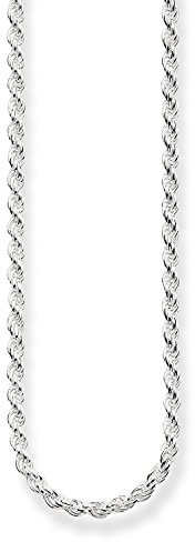 THOMAS SABO Kordelkette 750 Gelbgold Vergoldung, 925 Sterlingsilber
